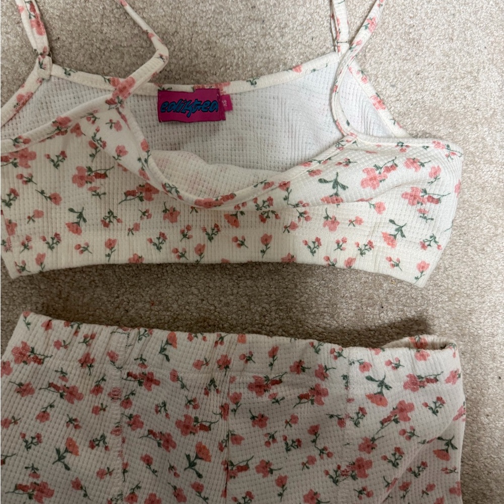 Floral Print Intimates Set - Picture 2 of 2